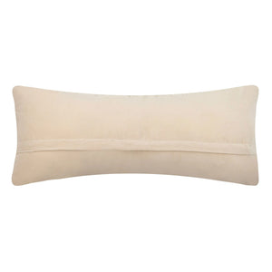 Merry Christmas Hooked Oblong Accent Pillow - 20 x 8