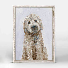 Load image into Gallery viewer, Golden Doodle Mini Framed Canvas
