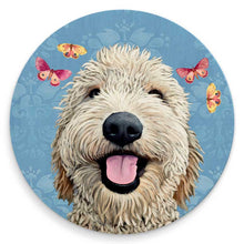 Load image into Gallery viewer, Whimsical Happy Dogs Coasters - Set of 4

