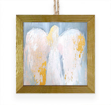 Load image into Gallery viewer, Graceful Blonde Angel Embellished Framed Wooden Ornament
