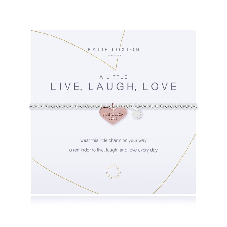 Katie Loxton A Little Live, Laugh Love Bracelet