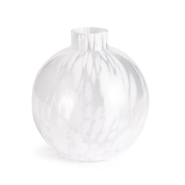 Glass Blown Gorgeous Spotted Vase