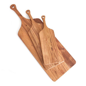 Solid Acacia Wood Charcuterie Boards - 3 sizes