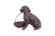 Load image into Gallery viewer, Resin Dog w/Basket
