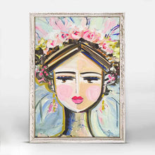 Load image into Gallery viewer, She is Fierce Mini Canvas - Hattie - 5 x 7
