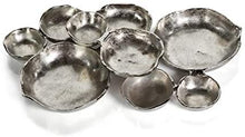 Load image into Gallery viewer, Cluster of Nine Silver Serving Bowls
