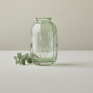Optic Bud Vases - Green - 3 sizes