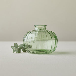 Optic Bud Vases - Green - 3 sizes