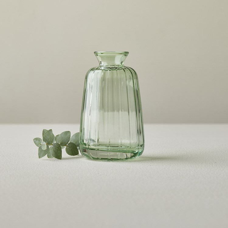 Optic Bud Vases - Green - 3 sizes