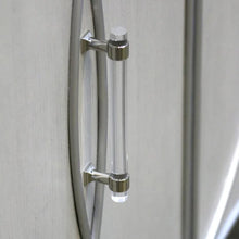 Load image into Gallery viewer, Two door Grey Cabinet  with Acrylic Handles
